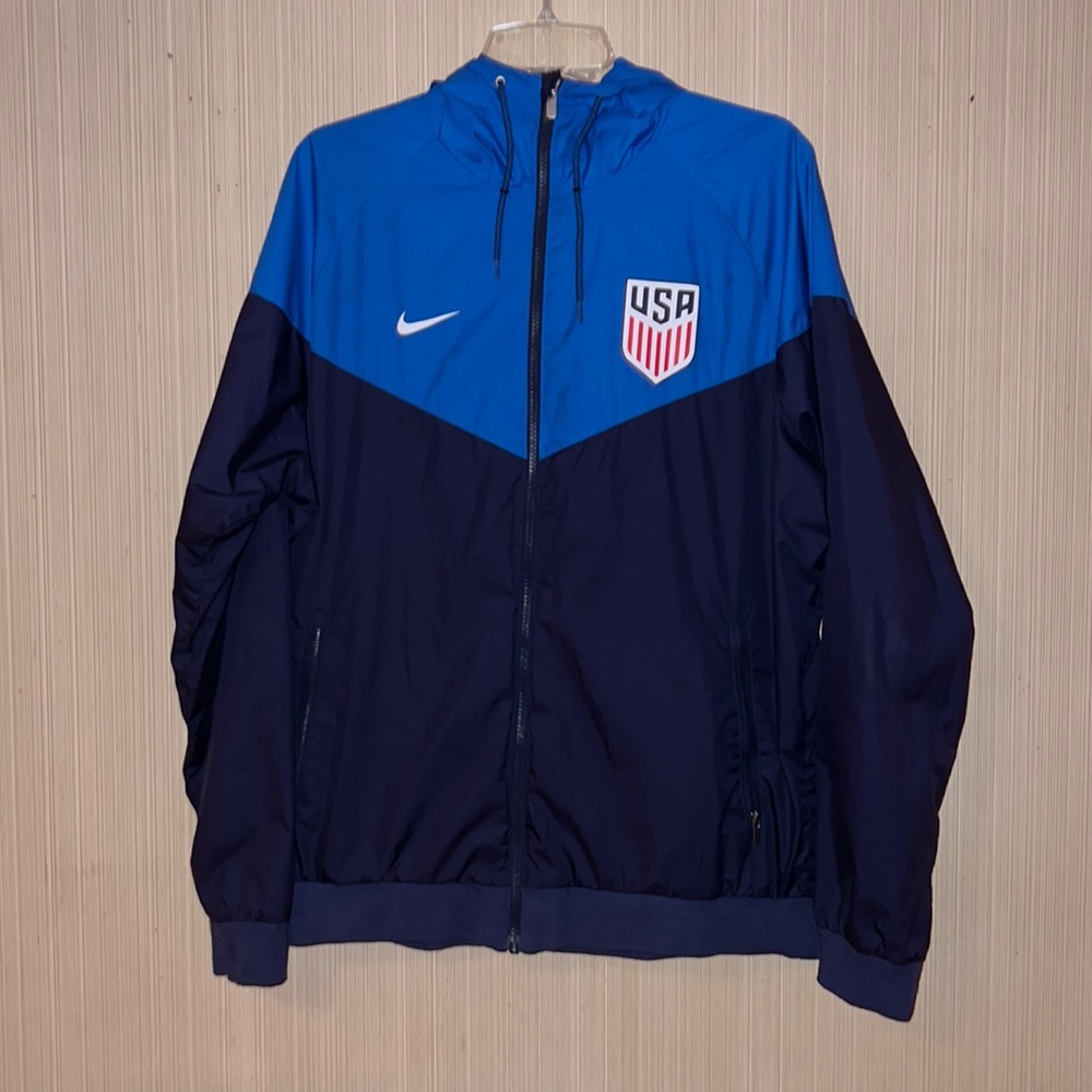 Large Nike USA Windbreaker